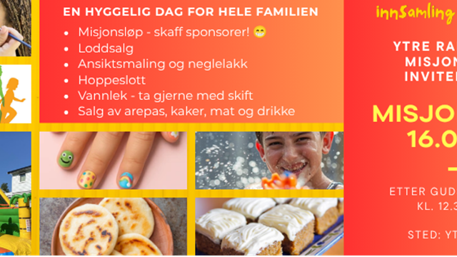 Oppstart med misjonsmarked