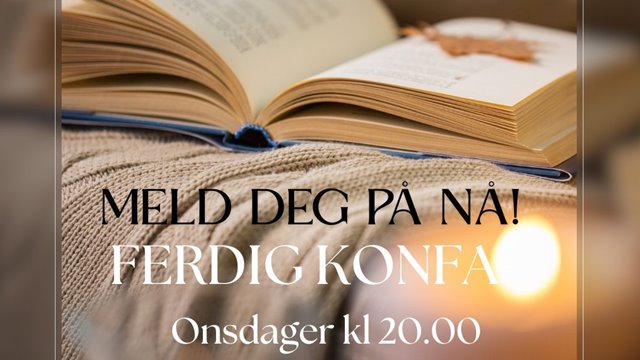 Meld deg på Ferdig Konfa her!