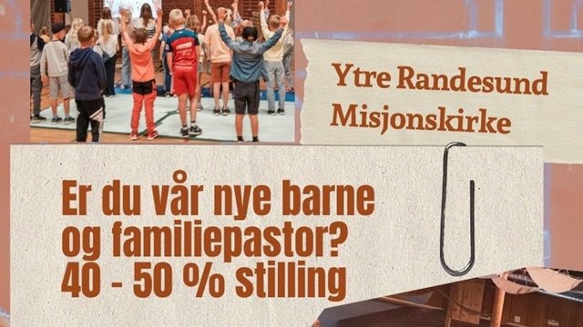 Ledig stilling!