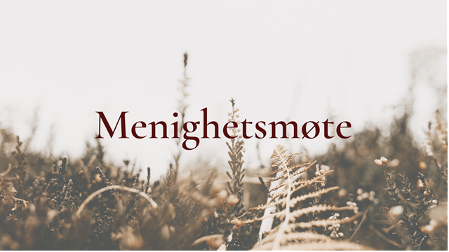 Menighetsmøte