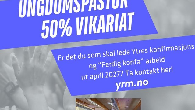 Ledig stilling i YRM