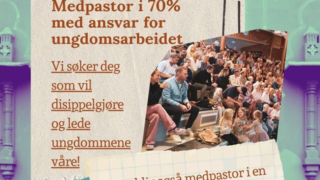 Ledig stilling som medpastor! 